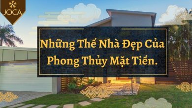 Phong thủy dành cho mặt tiền